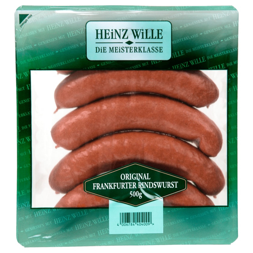 Heinz Wille Original Frankfurter Rindswurst 5x100g